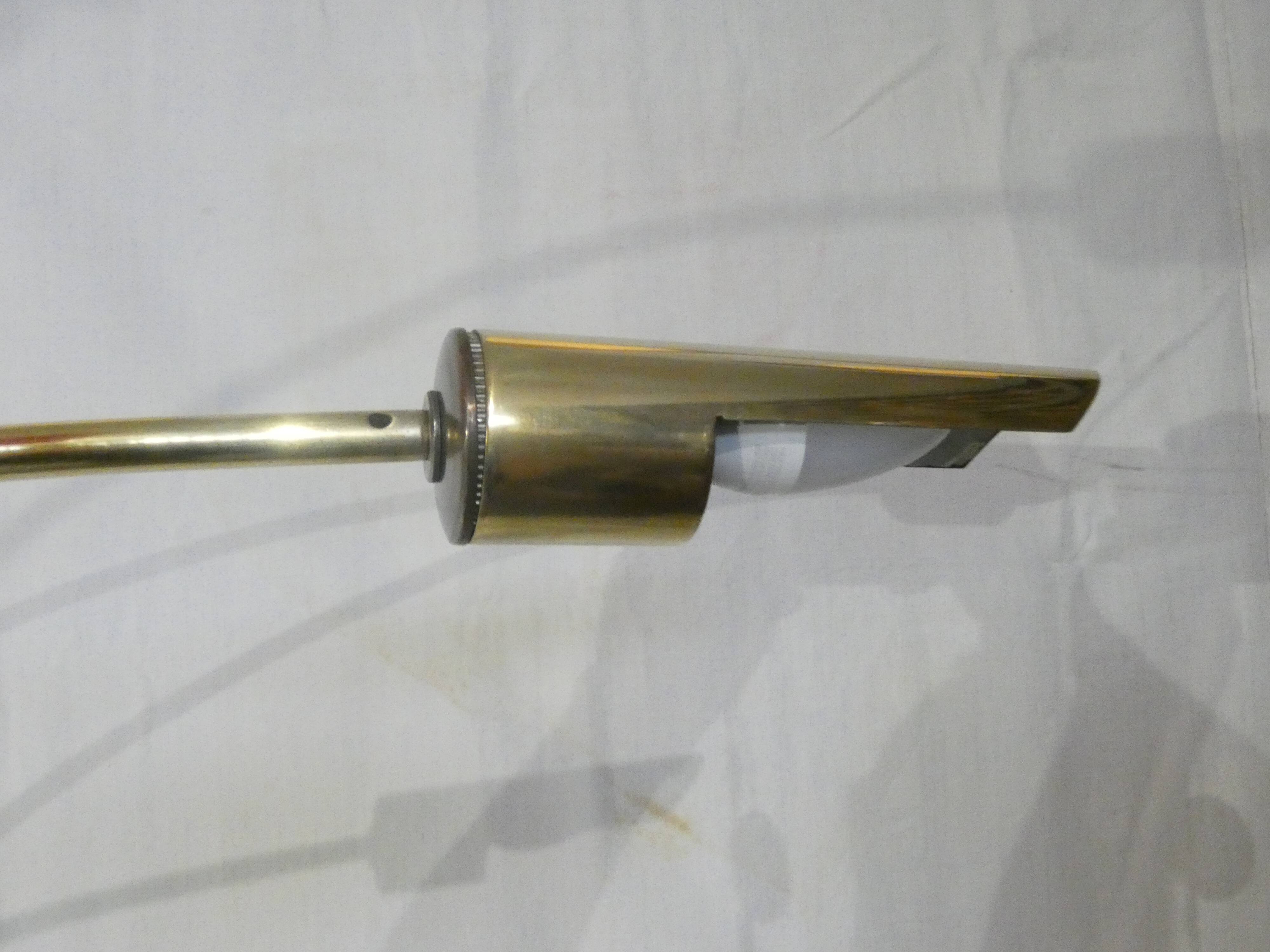 Floor lamp italian arco of the 70s