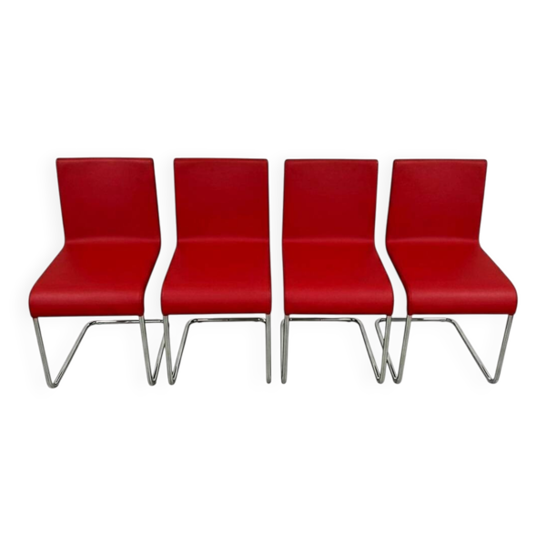Lot de 4 chaises Vitra .05 – Design Maarten Van Severen