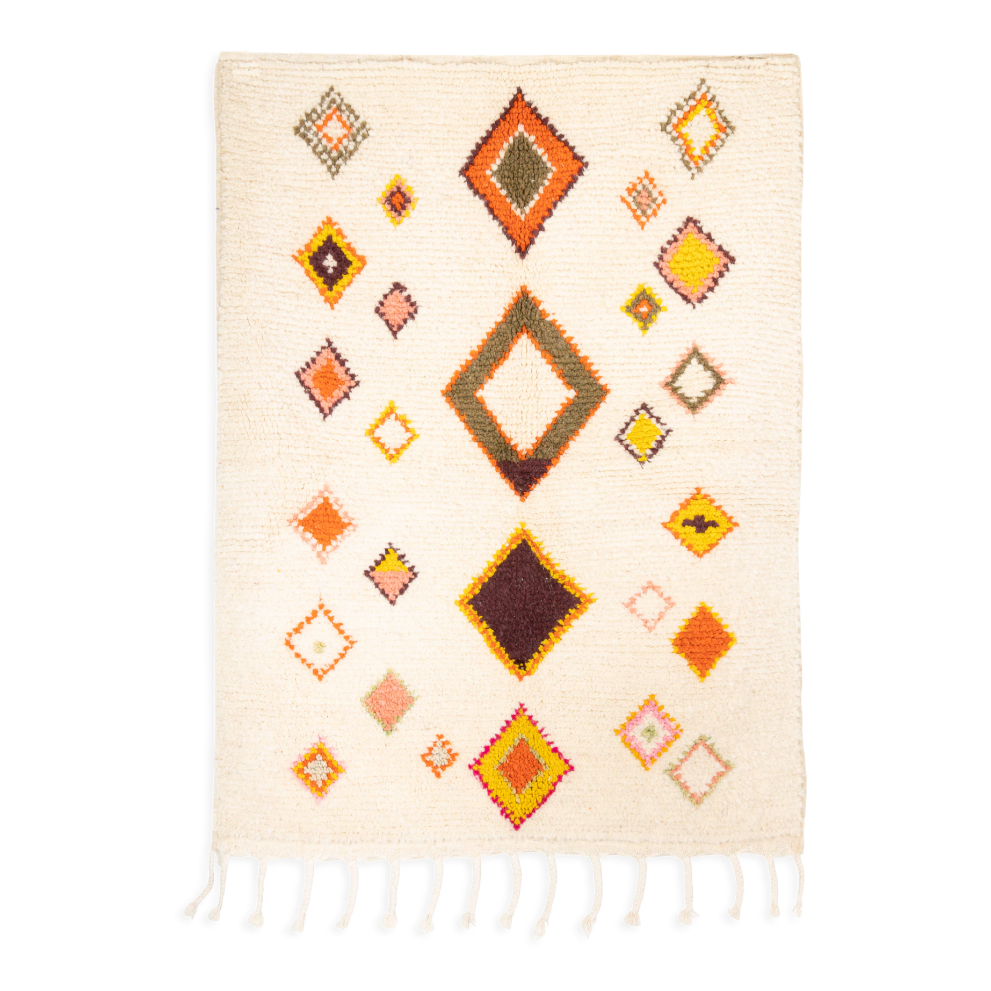 Berber carpet Azilal 143 x 108 cm