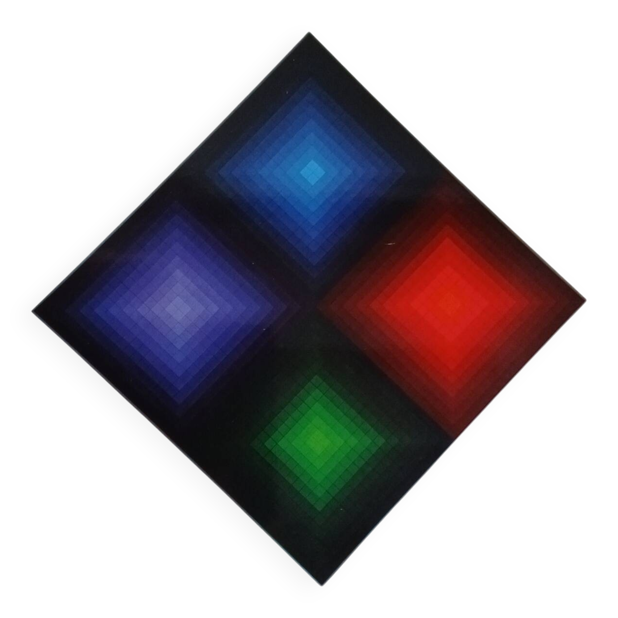 Victor Vasarely Sérigraphie Op Art Éditions du Griffon