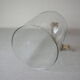 Bell globe glass and rope 26 cm vintage retro deco cabinet of curiosities