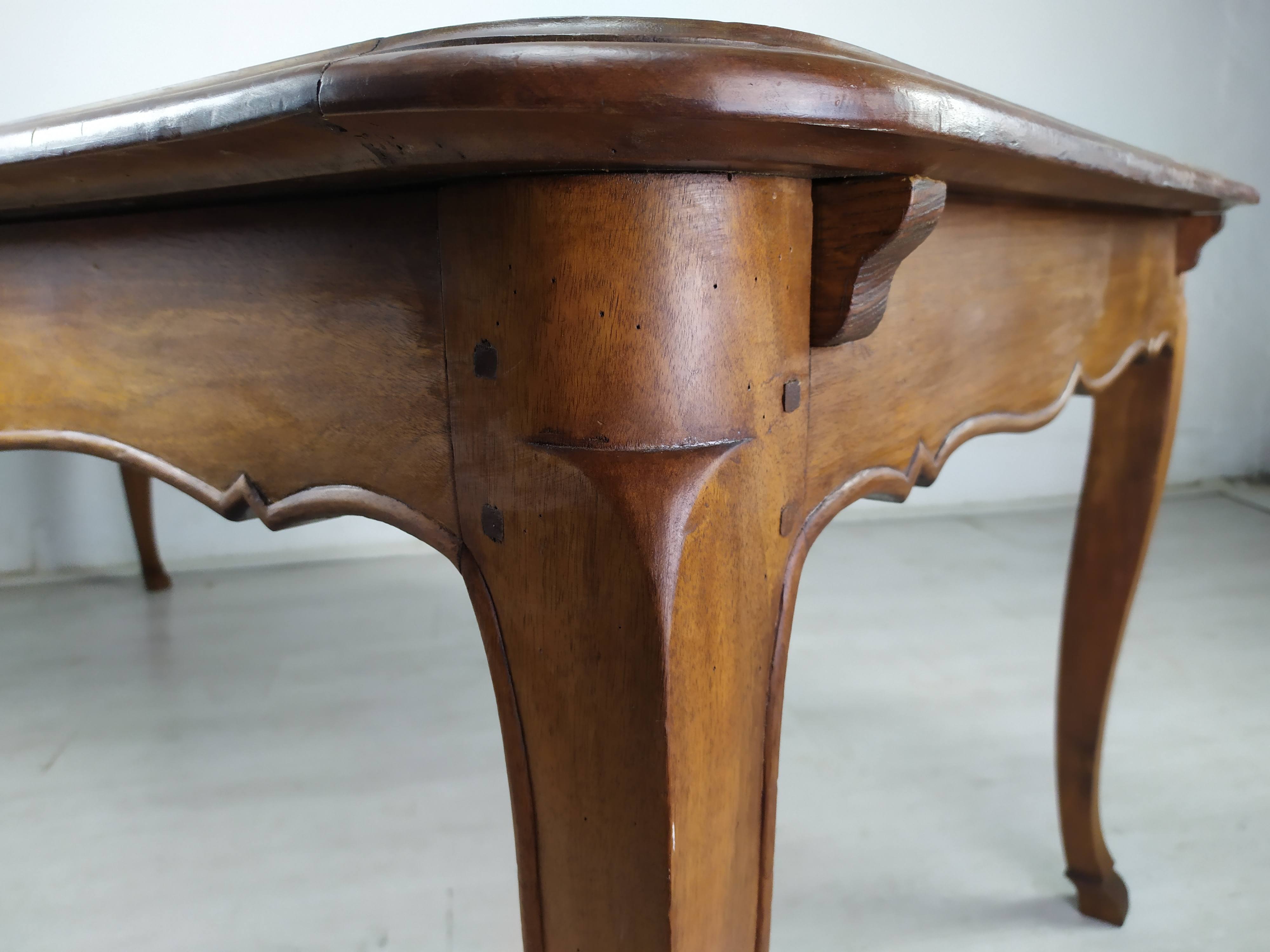 Louis XV walnut table