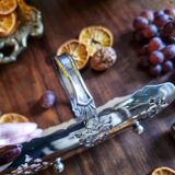 Silver-plated basket