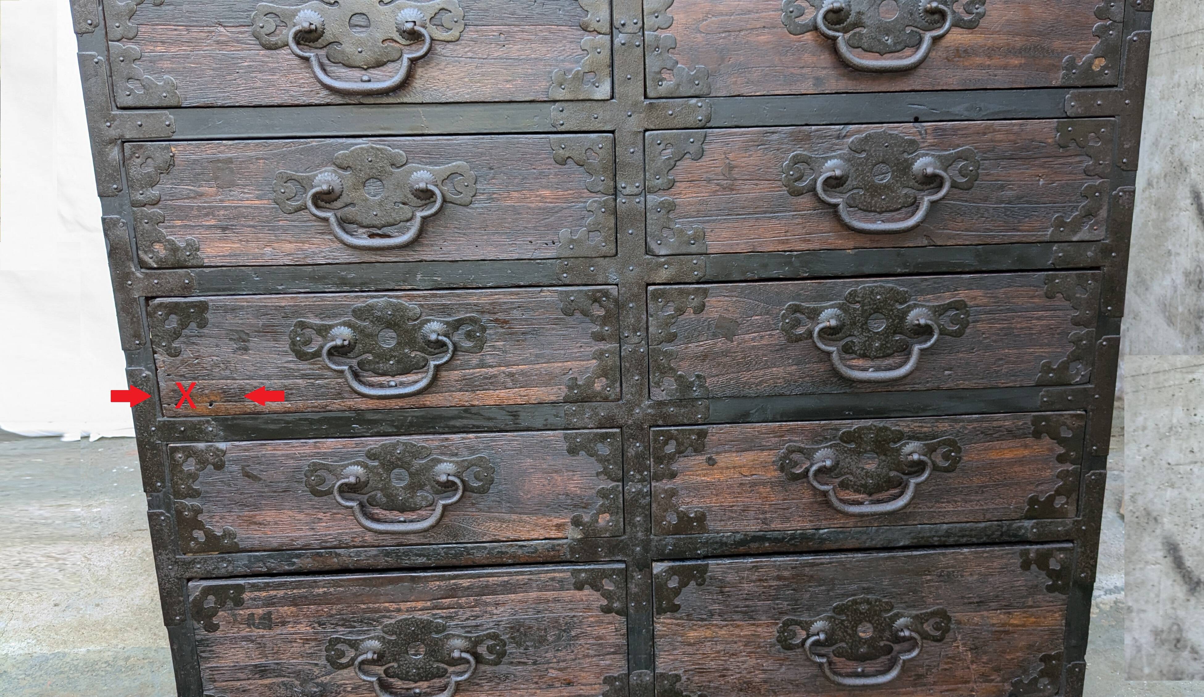 19th century Japanese trade furniture - tansu