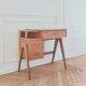 Vintage Scandinavian style desk, 1950s-60s.