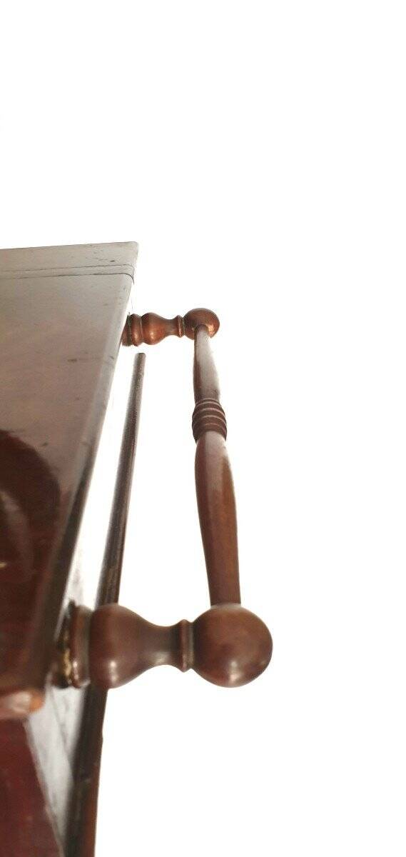 19th century mahogany barber's chair