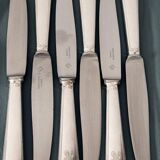 Antique Christofle Marot Bérain cutlery set – Silver-plated metal – 35 pieces for 6 people