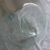 Demijohn in white glass