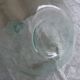 Demijohn in white glass