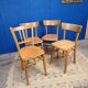 4 vintage luterma bistro chairs