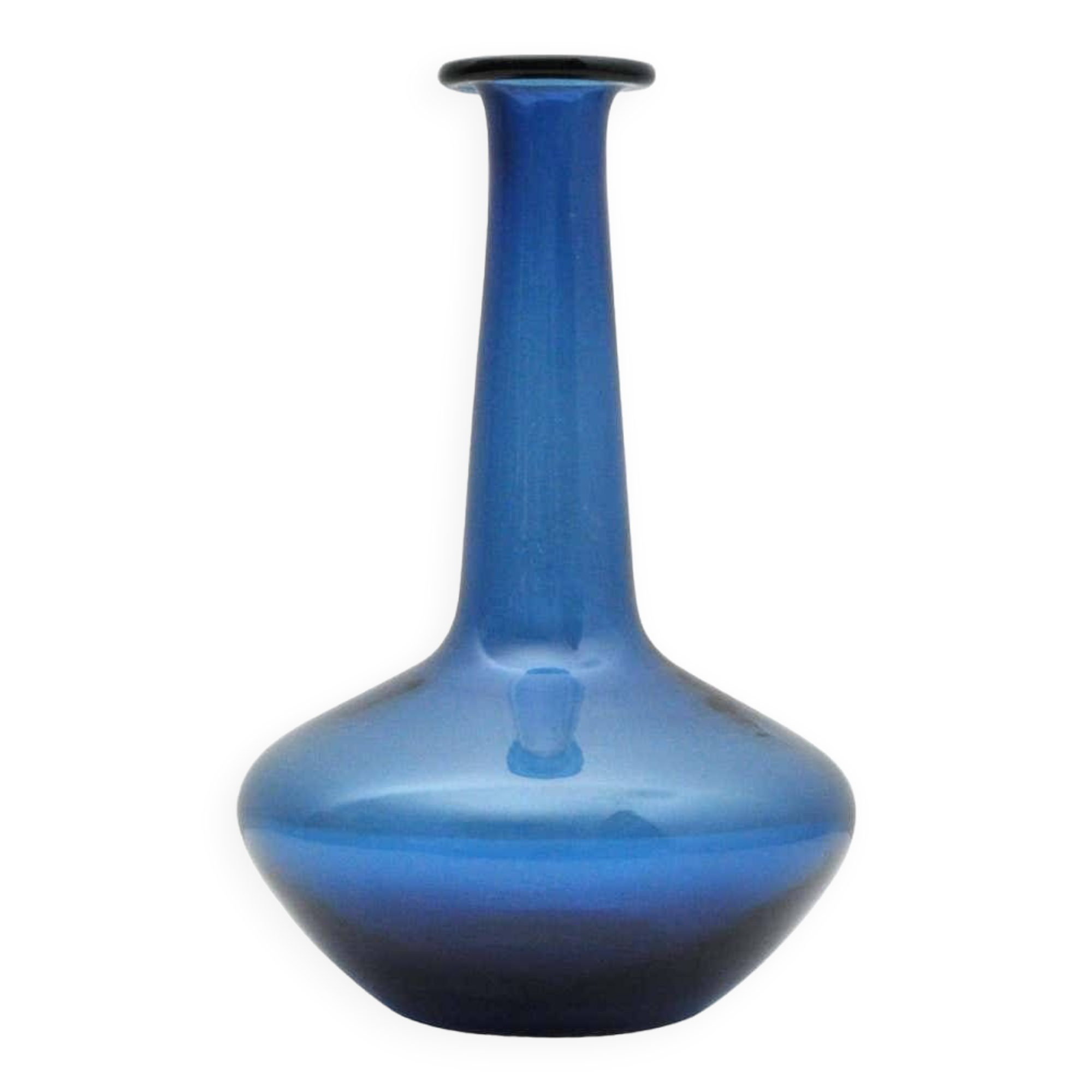 Scandinavian Modern Vase, Holmegaard Denmark, 1960s