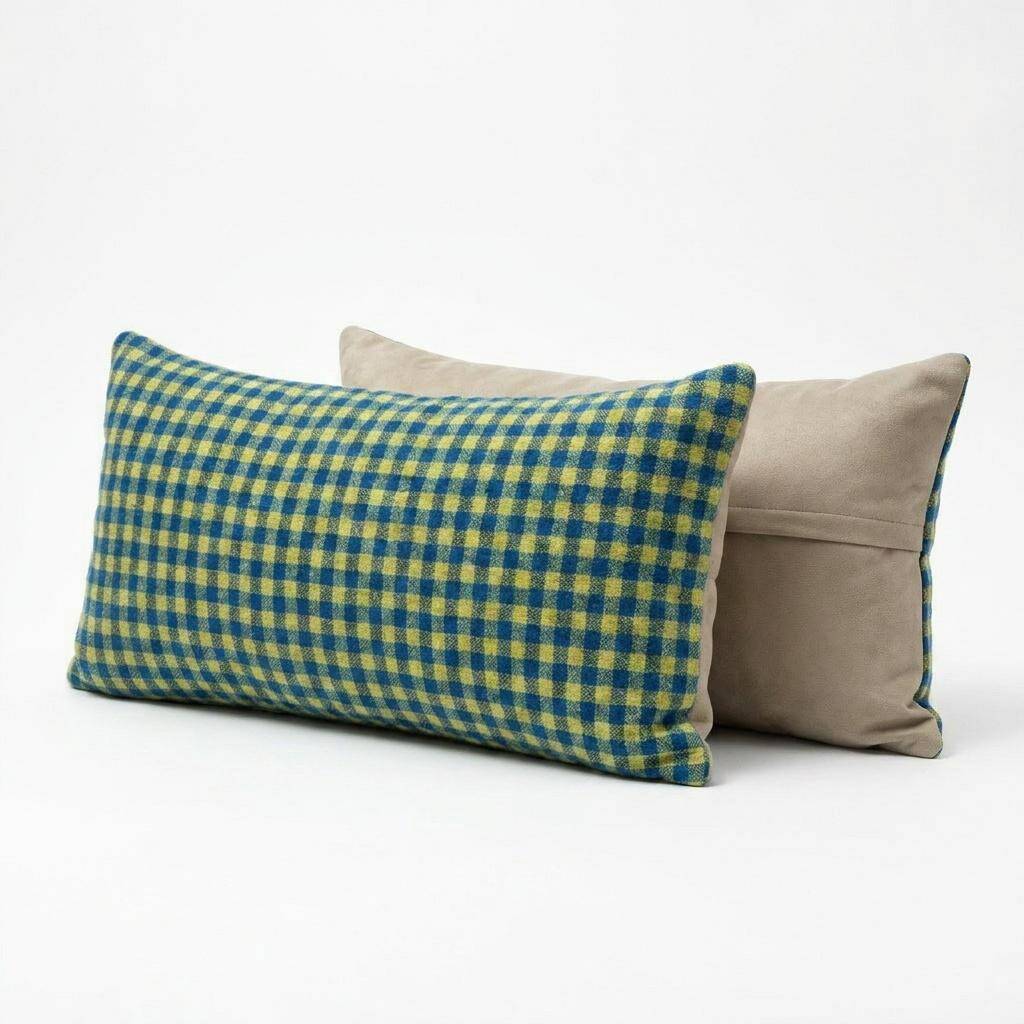 Set of 2 vintage kilim cushion covers 38x119 cm
