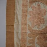 Vintage Turkish hand-knotted rug 134x140 cm