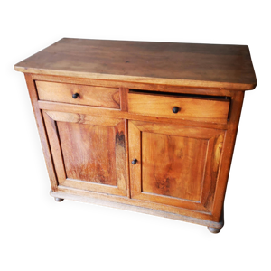 buffet ancien en bois - massif