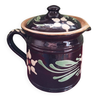 Pichet ou pot à couvercle alsacien