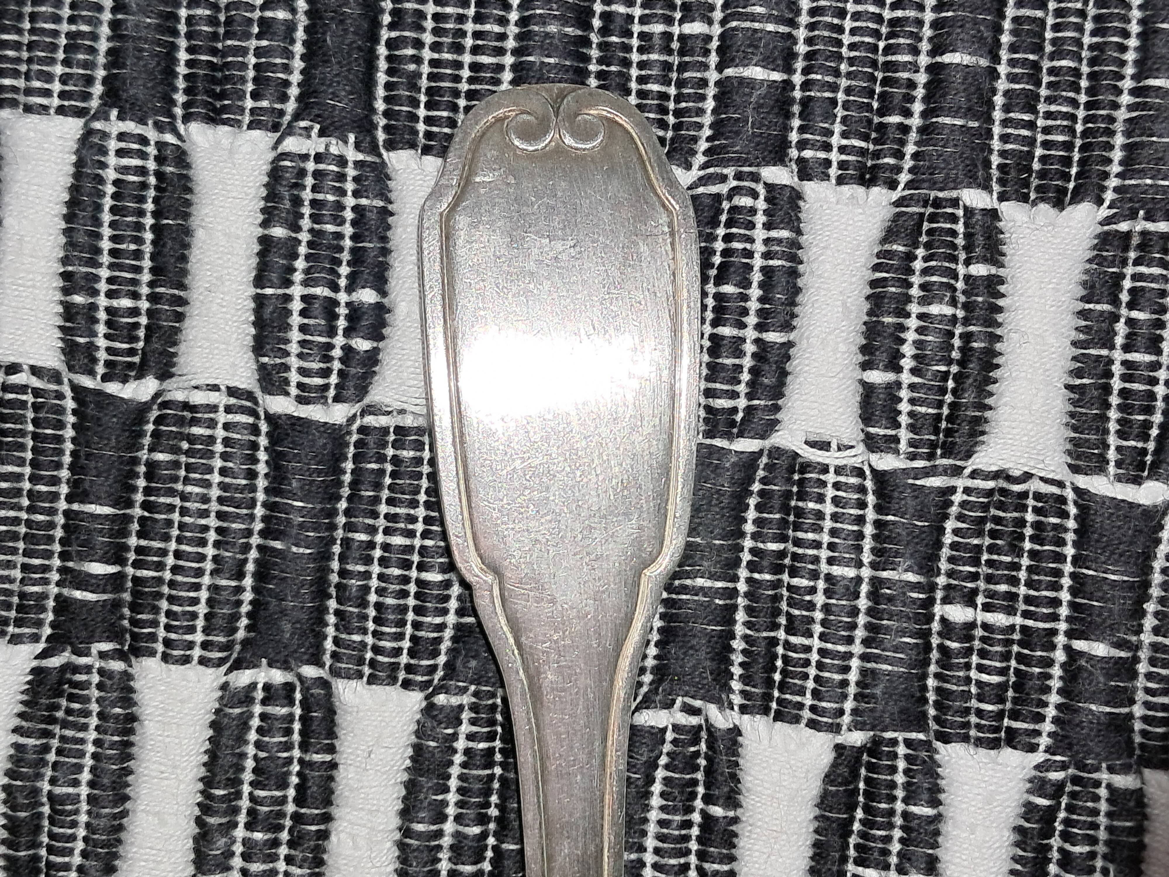 Silver-plated fish cutlery Orbille