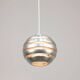 Vintage Italian Aluminum Beehive Pendant Lamp, 80s