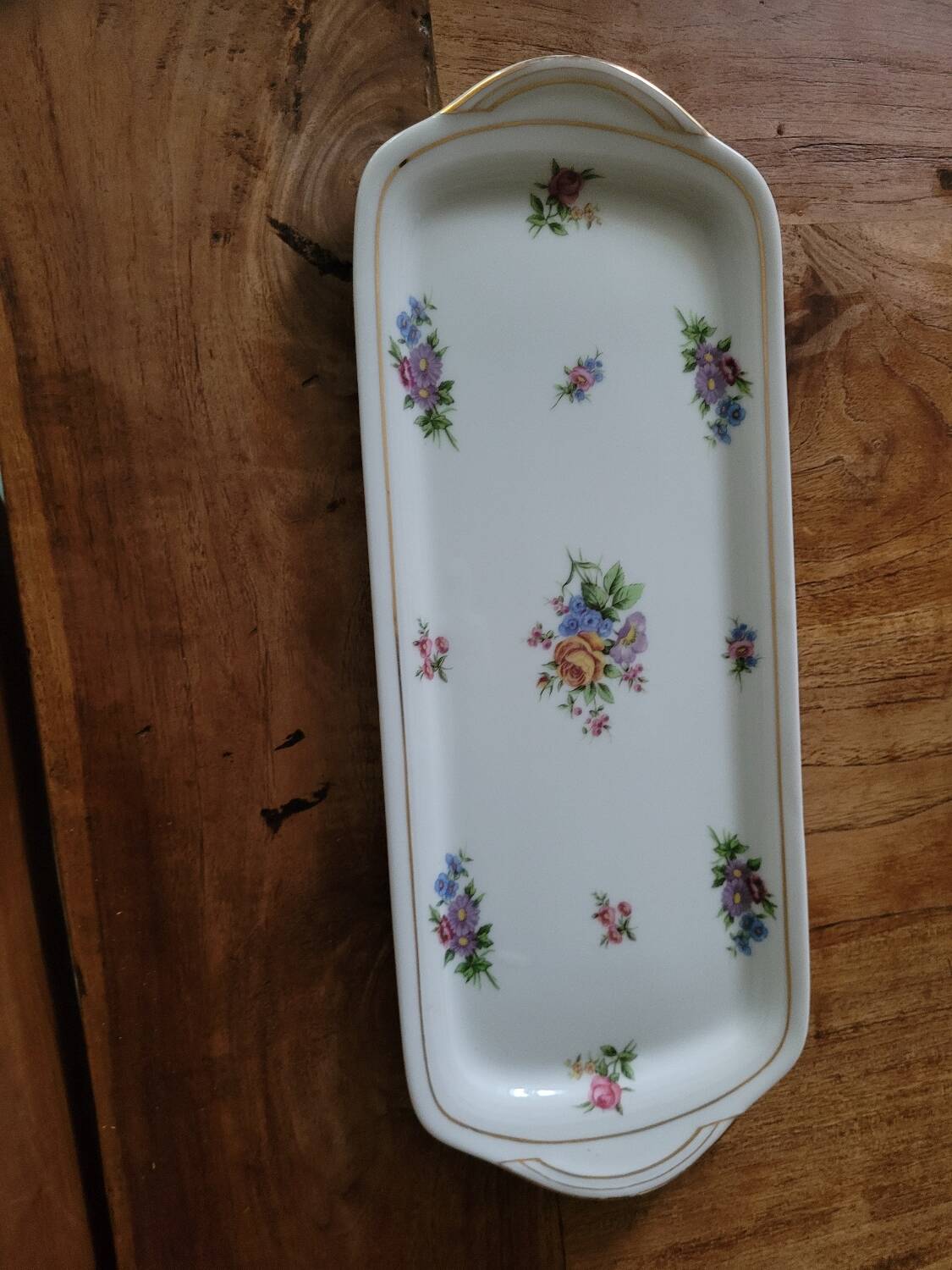 Limoges cake plate