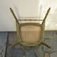 Antique chair, gilded-canned