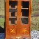 Louis XV library in rosewood marquetry