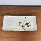Rectangular dish "La Colombe", 1950/60, Madeleine Brault