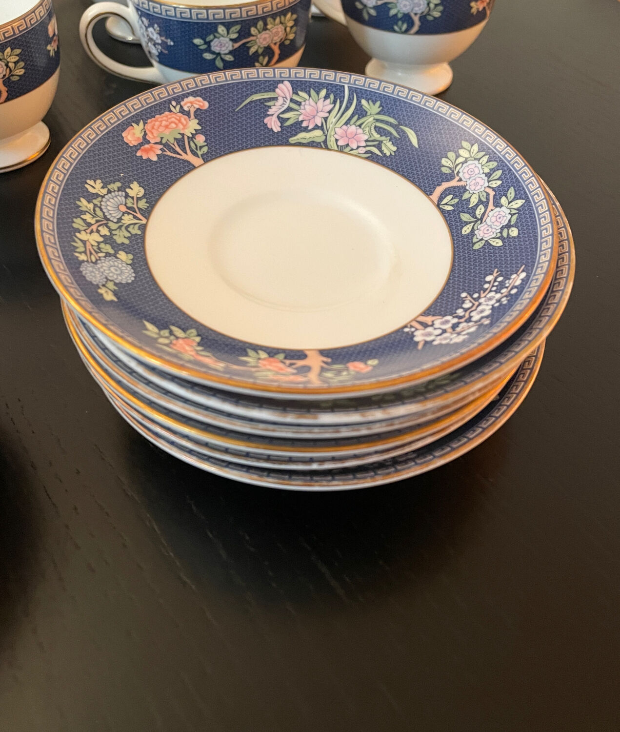 Coffee cup set/saucers/sugar bowl/milk jug/teapot