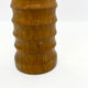 1960s modernist wooden candlestick, Germany