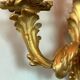Pair of large wall sconces in Louis XV style circa 1880