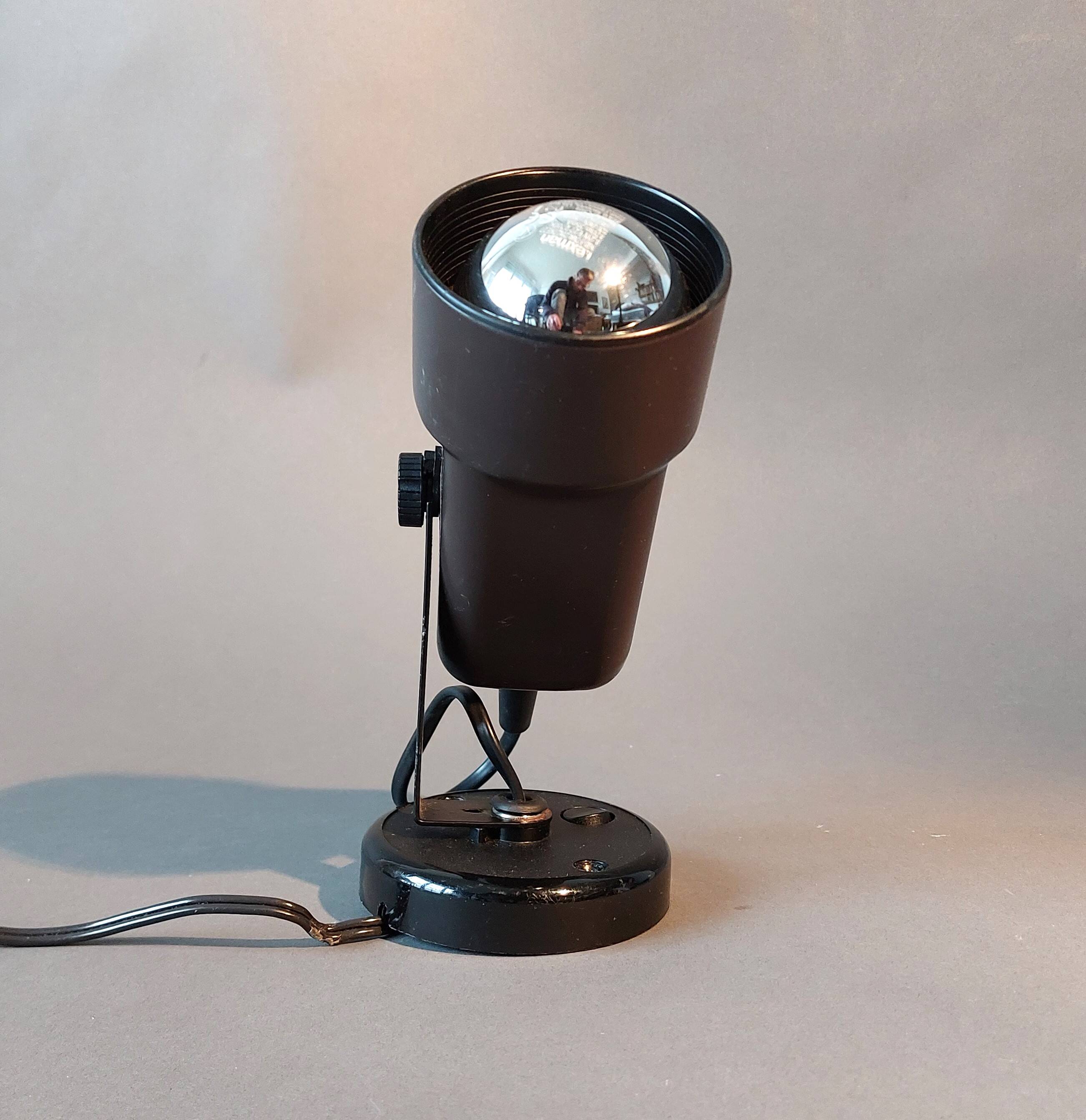 West Germany adjustable wall light in brown metal vintage 1960/1970.