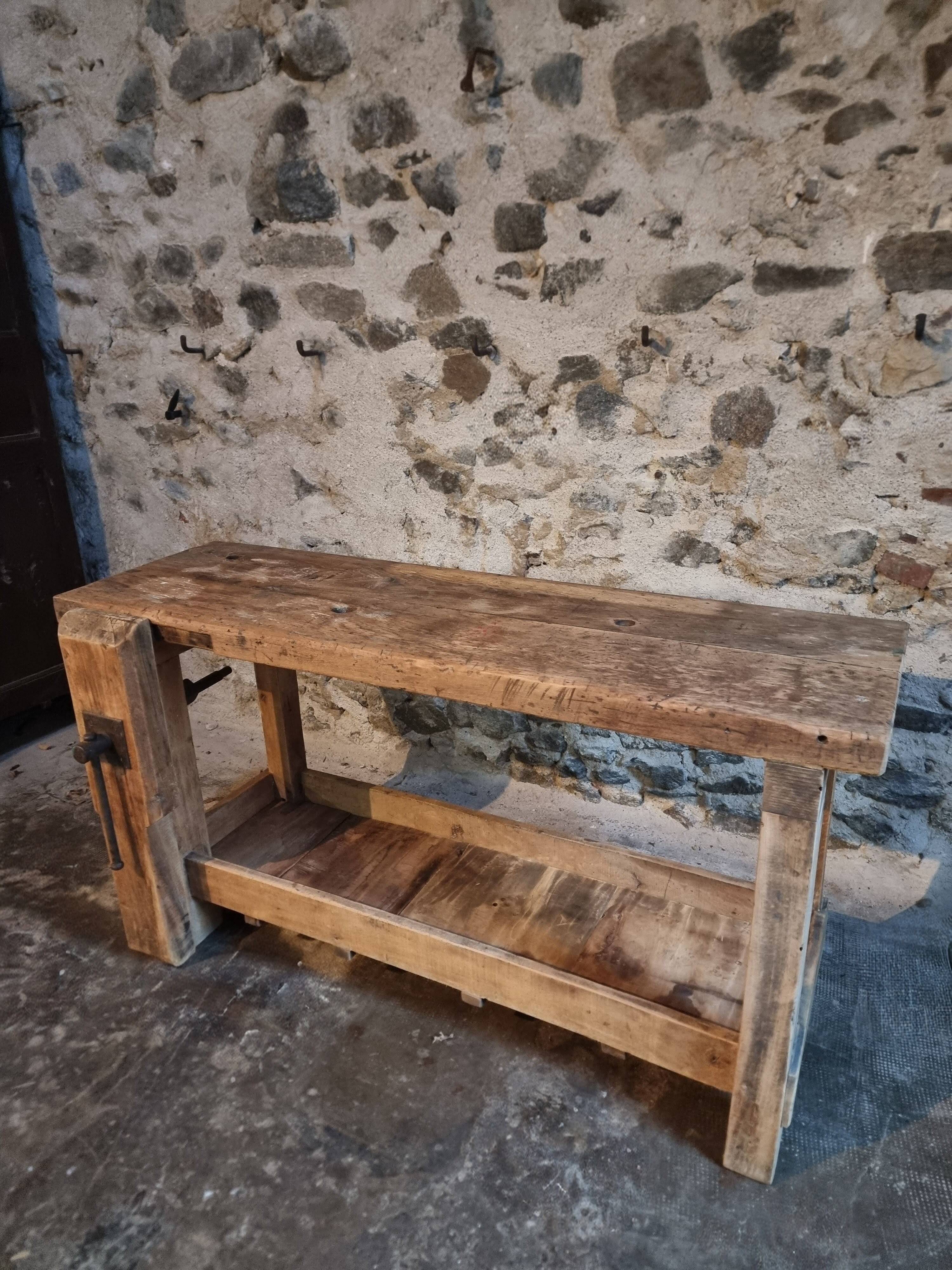 Antique oak sideboard – France 1920s–1930s – 150 cm