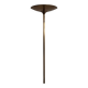 Florian Schulz Vintage Wall Sconce in Brushed Brass, 1970s