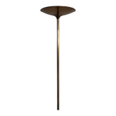 Florian Schulz Vintage Wall Sconce in Brushed Brass, 1970s