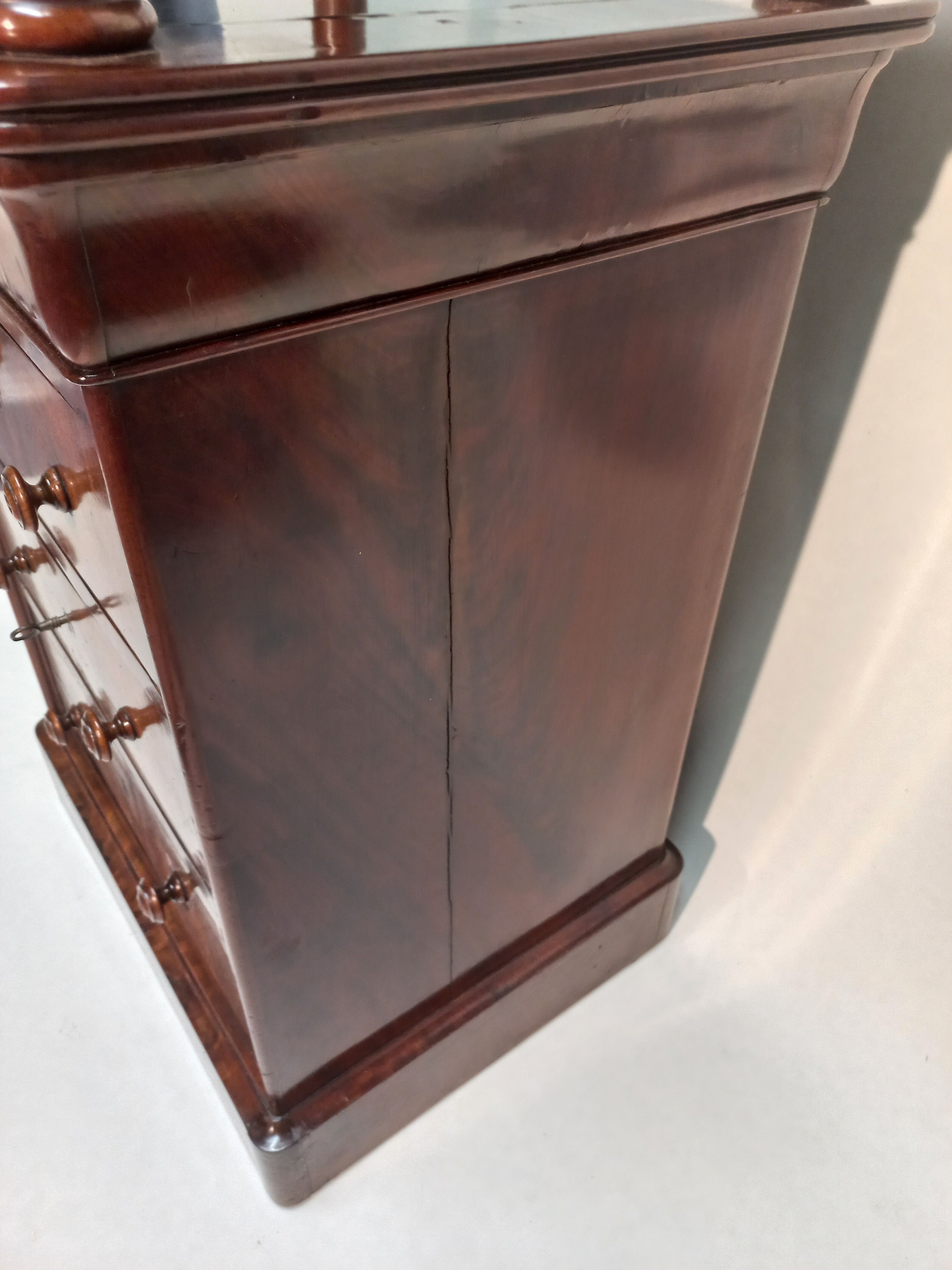 Mahogany chiffonnier nineteenth century