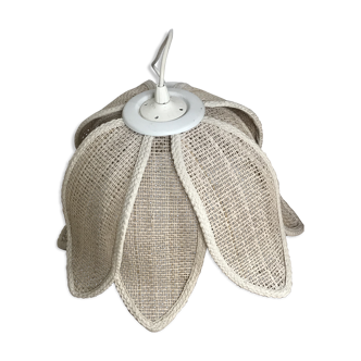 70s vegetable fiber plafonnier