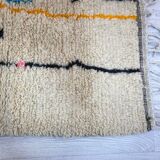 Handmade moroccan berber carpet 264 x 150 cm