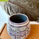 Italian ceramic vase – geometric decoration 1960s/70s