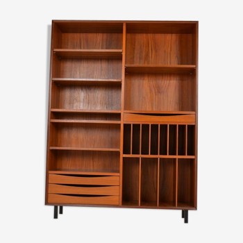 Bibliothèque scandinave années 60