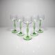 5x Art Nouveau wine glasses handmade - Peter Behrens Style 1900