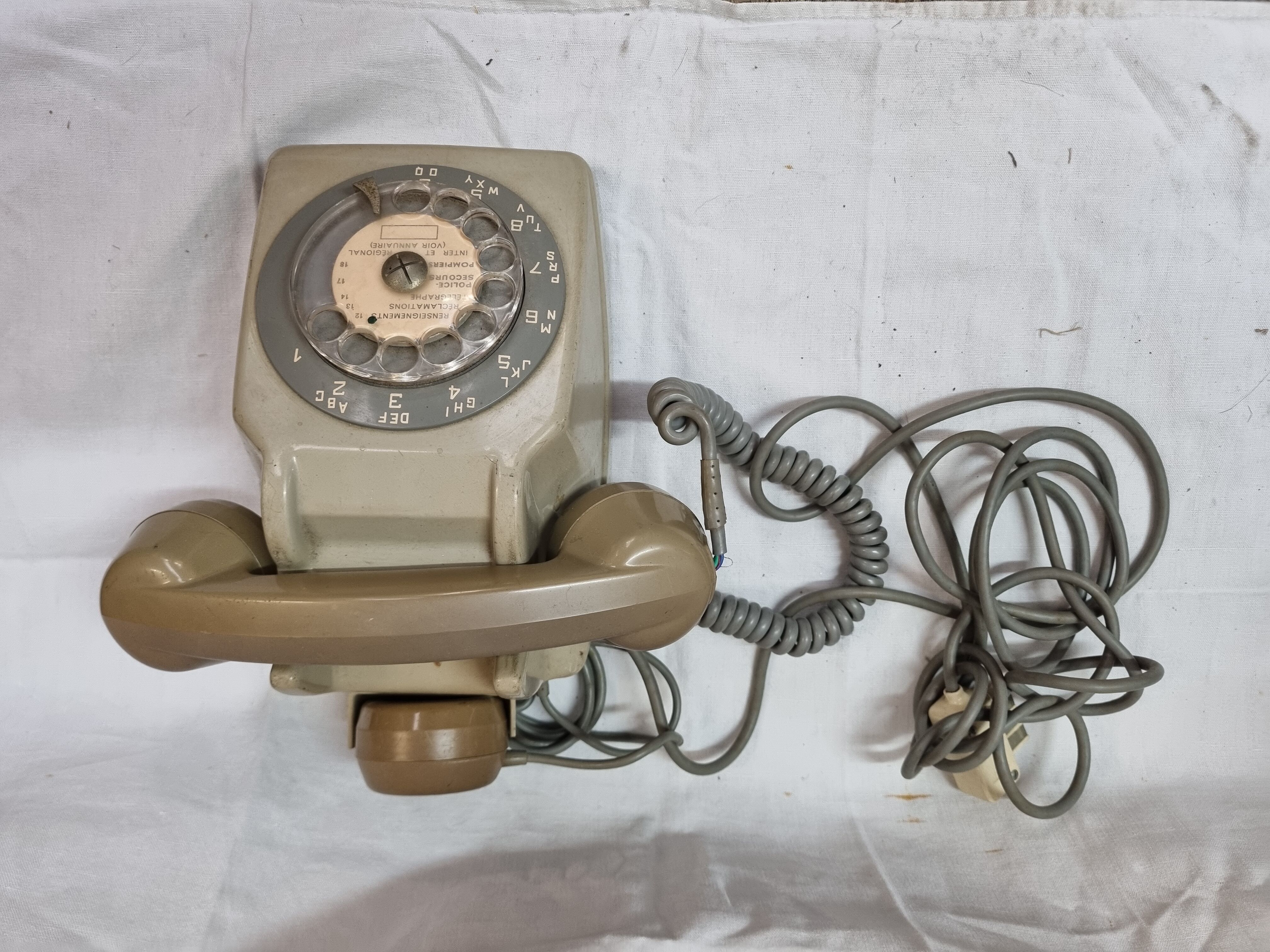 Dial phone from 1965/70 PTT