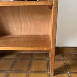 Shelf, solid wood bookcase, 1960s