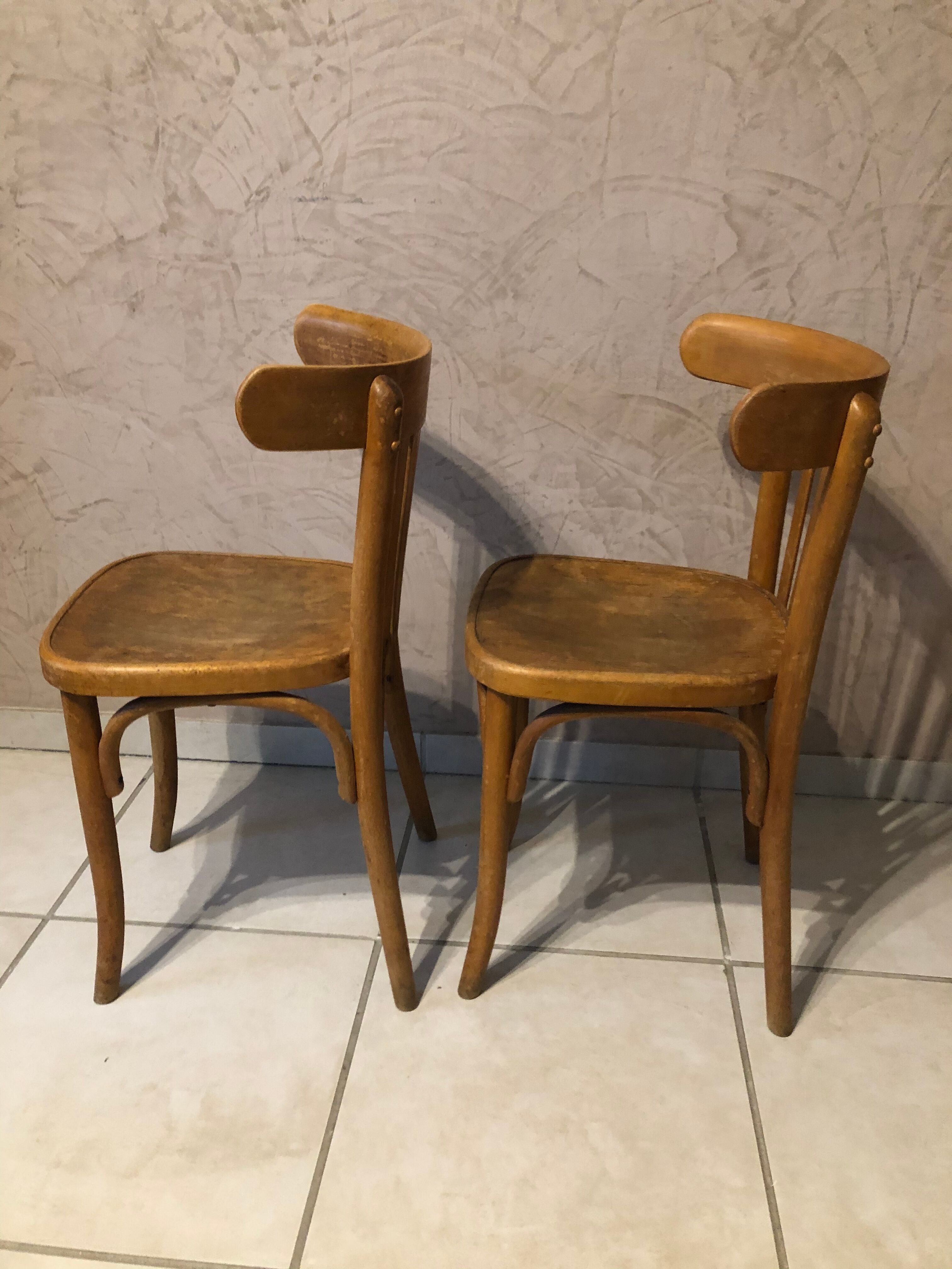 Pair of Thonet chairs