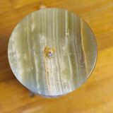 Green onyx table lighter