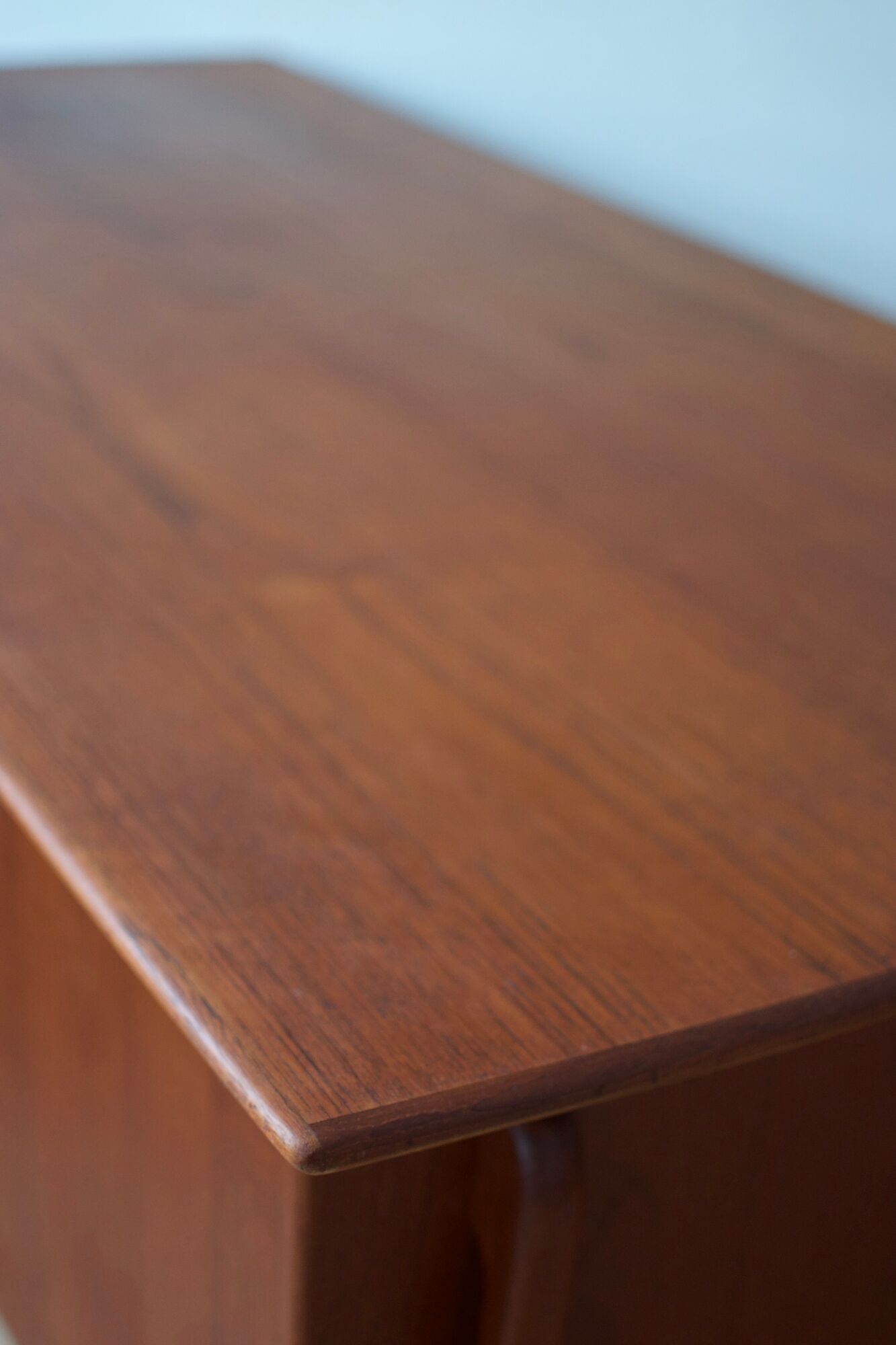 Danish executive teak desk, Svend Aage Madsen, 1960s