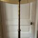 Bronze bamboo floor lamp
