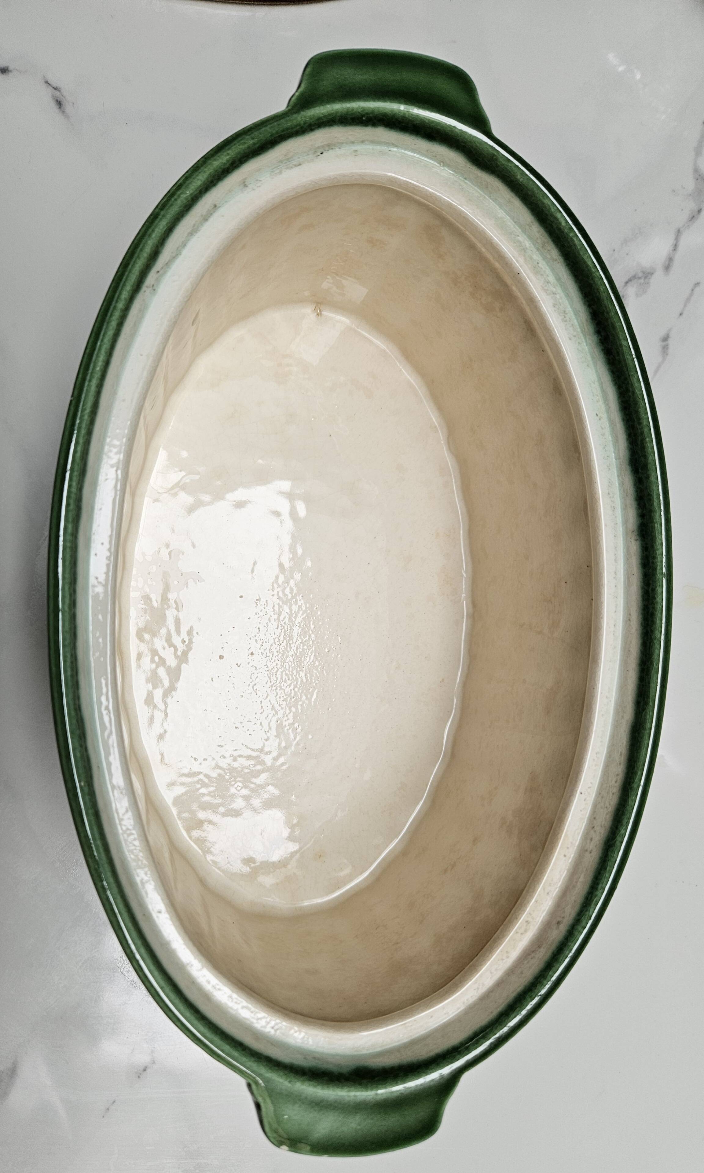 Ceramic hare or rabbit terrine,