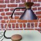 Lampe diabolo jumo noir 50's