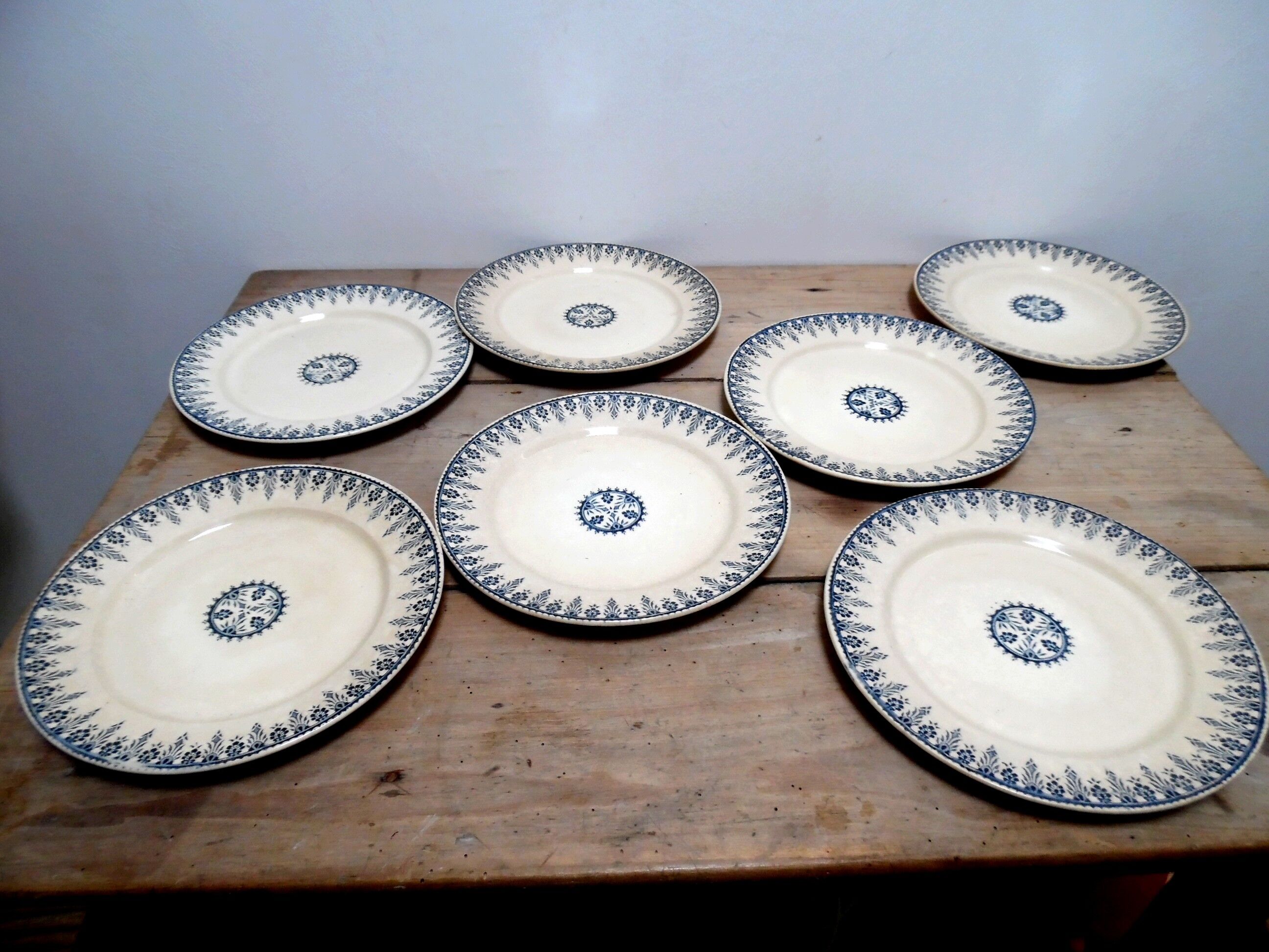 Seven plates of Sarregemines