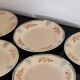 Set of semi-hollow plates Amandinoise St Amand vintage