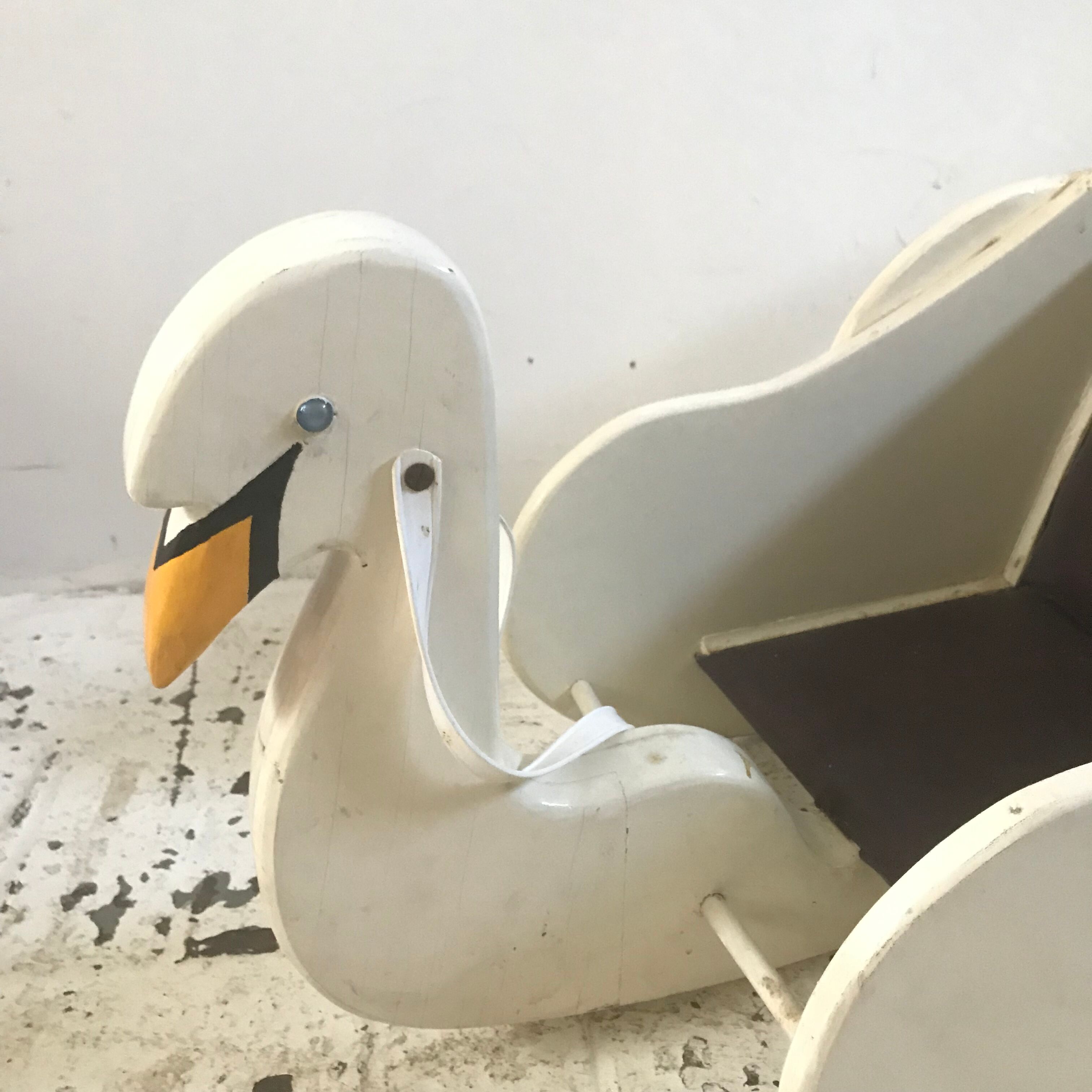 "Swan" rocking horse