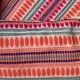 Bohemian multi-colored cushion